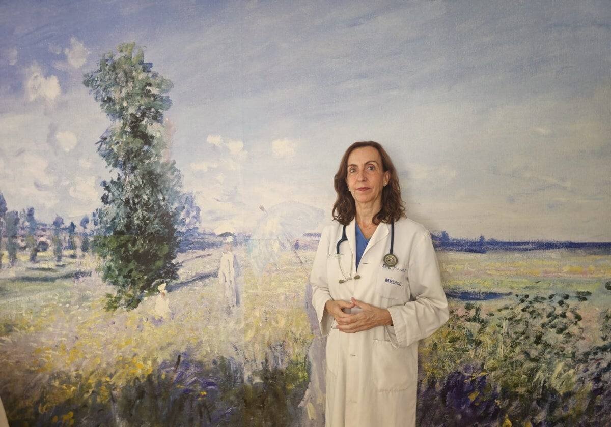 Dr Inés Macías au service de réanimation