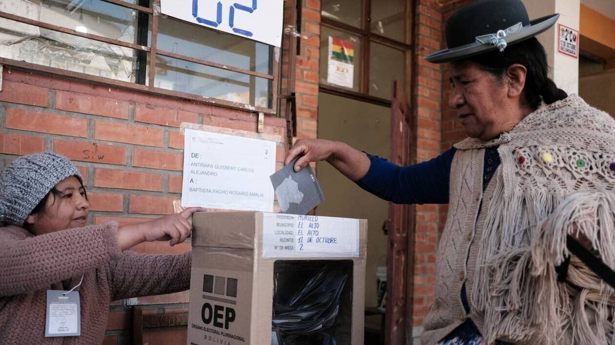 Candidats de droite lors des élections boliviennes