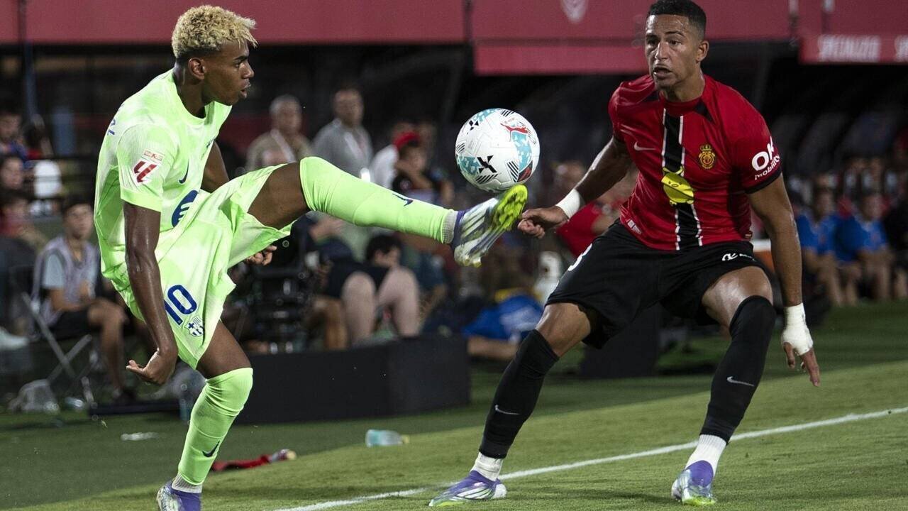 Lamine Yamal et Mateo Joseph à Palma