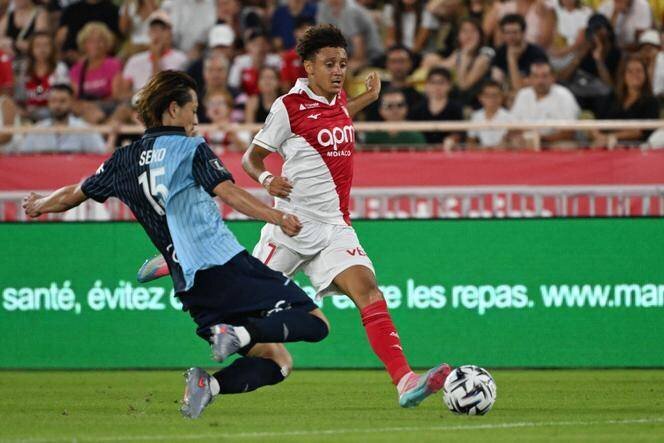 Ben Seghir et Ayumu Seko au Stade Louis‑II