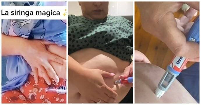 Collage publicitaire Ozempic et Wegovy