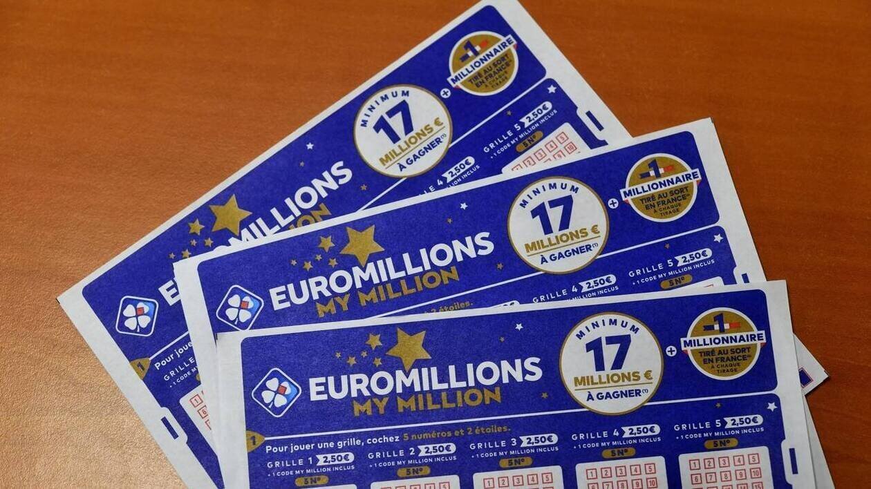 Vue d’une image associée à l’annonce du gain EuroMillions en France