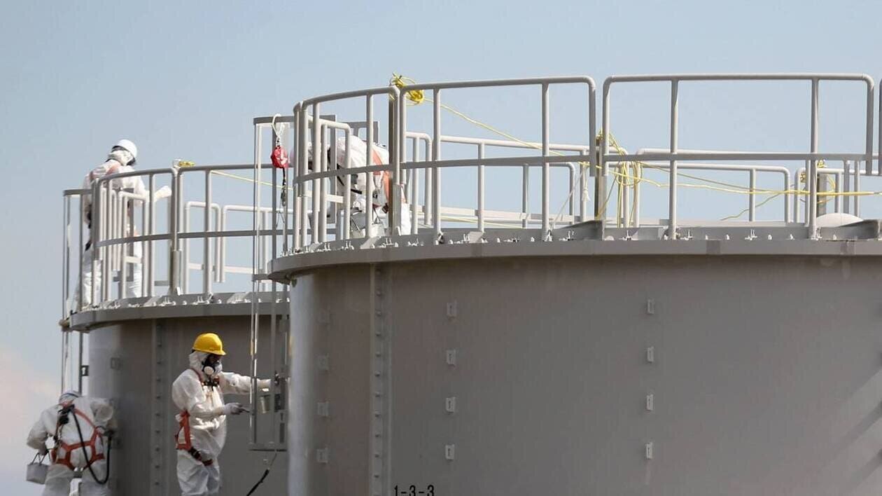 Robot Spot mesurant la radioactivité à Fukushima