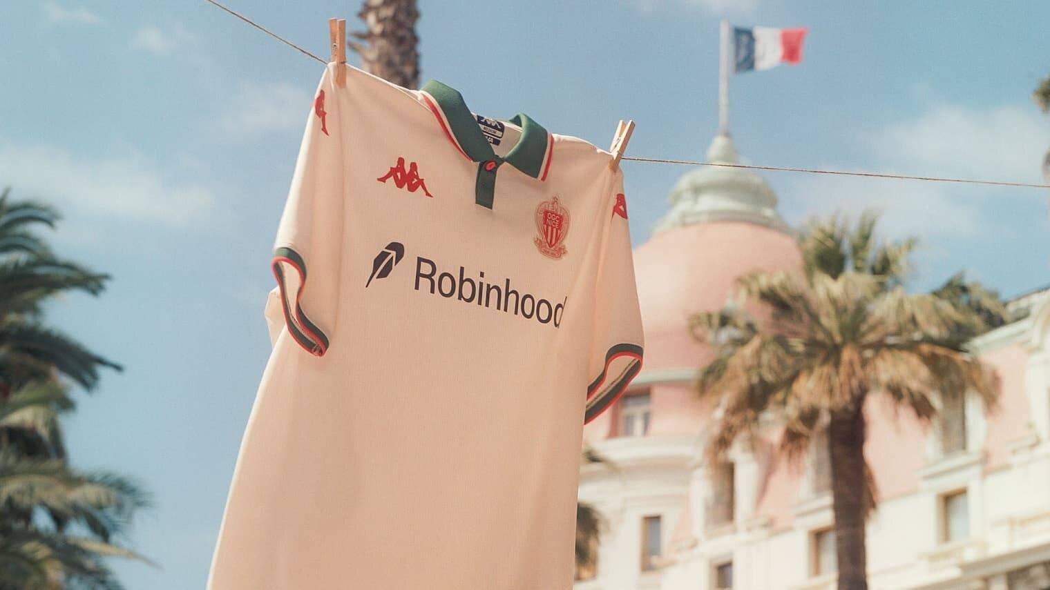 Maillot extérieur de l'OGC Nice 2025-2026