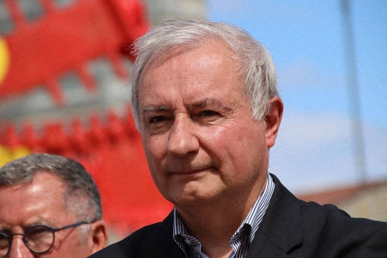 Jean-Luc Moudenc, maire de Toulouse durant un événement