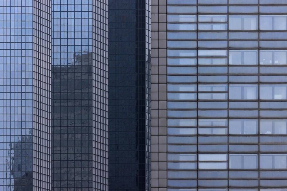 Immeuble du quartier d'affaires La Défense Courbevoie