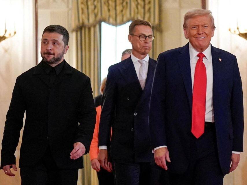 Donald Trump et Volodymyr Zelensky à la Maison Blanche