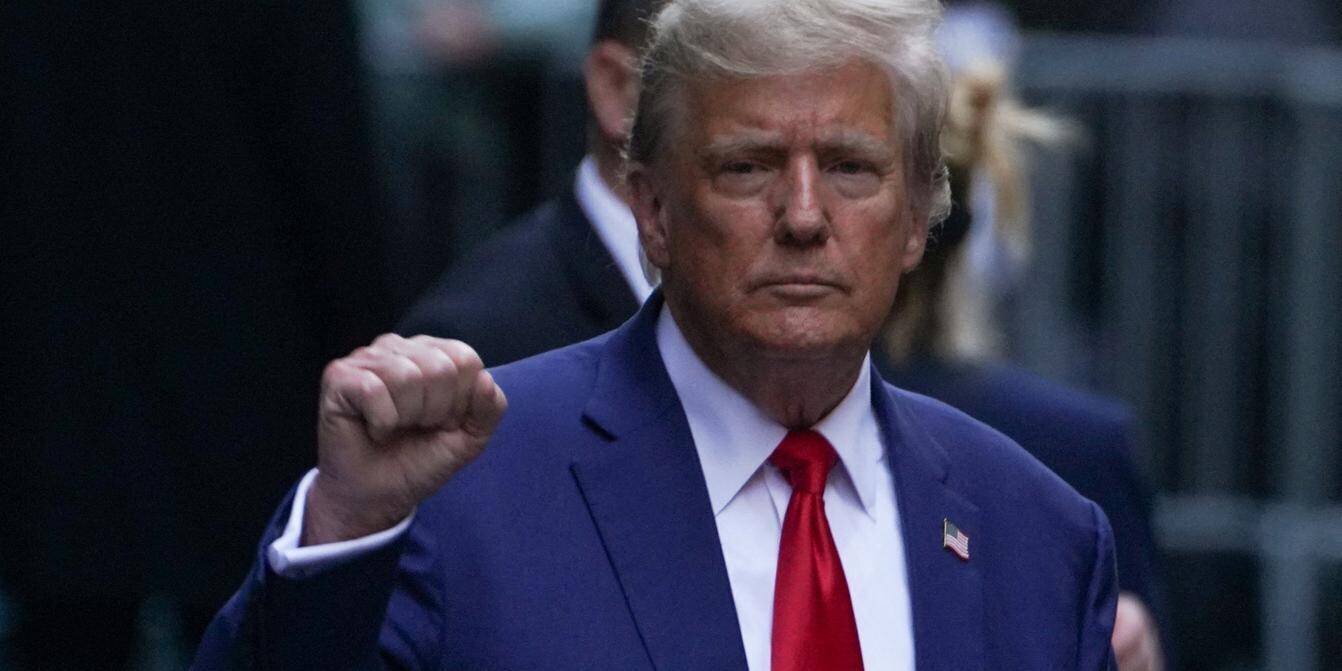 Trump à New York, image Le Monde