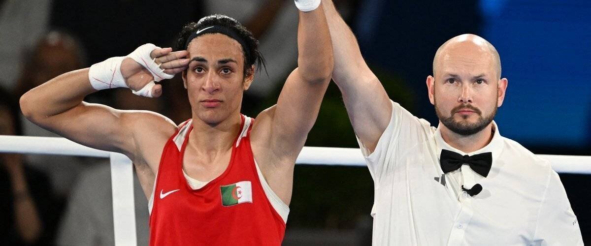 Imane Khelif lors d’un événement sportif