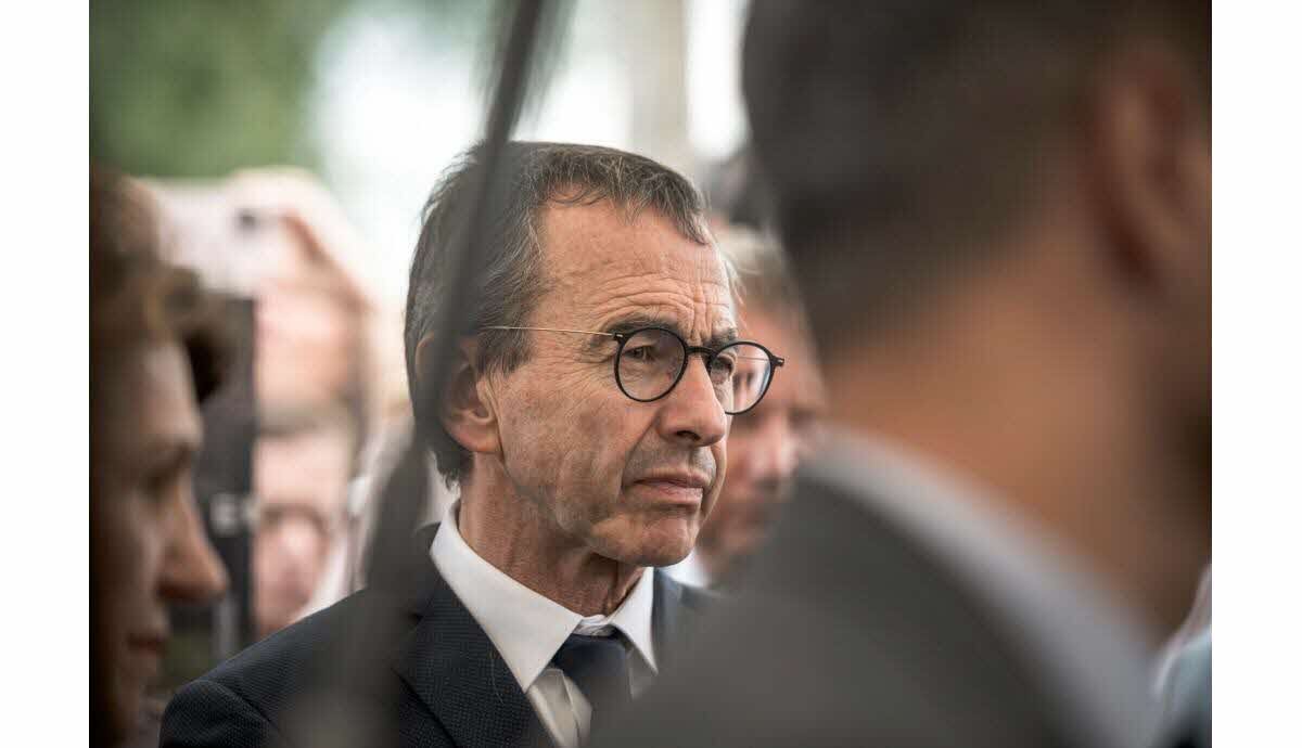 Bruno Retailleau en Antilles lors de la visite