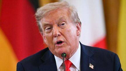 Donald Trump à la Maison Blanche, août 2025