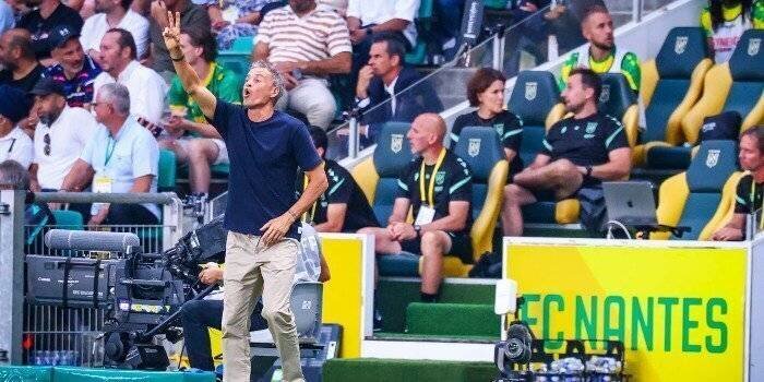 Luis Enrique en conférence d'après-match