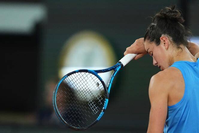 Loïs Boisson lors de Roland-Garros, juin 2025