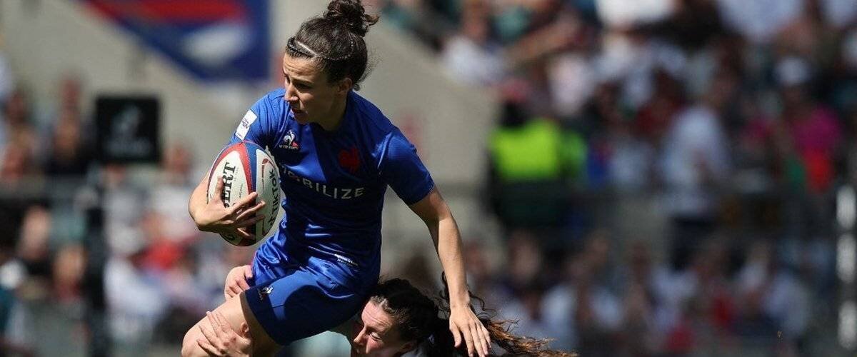 Bleues en action contre l’Italie