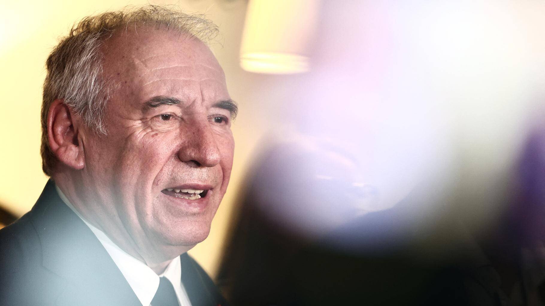 Bayrou lors d\u2019une conf