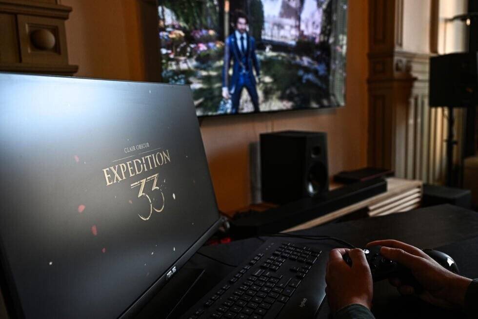 Affiche du jeu Clair Obscur Expedition 33 Montpellier 10 avril 2025