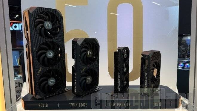 ZOTAC GeForce RTX 5060 Low Profile vue de face