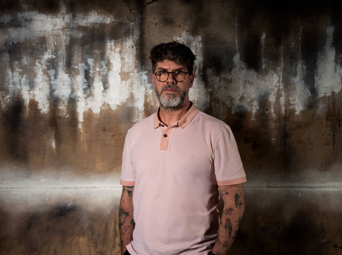 Paulo Airaudo chef dans le jardin