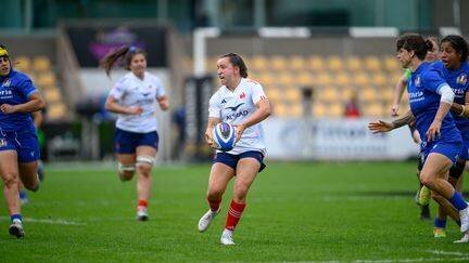 Alexandra Chambon lors du dernier France-Italie