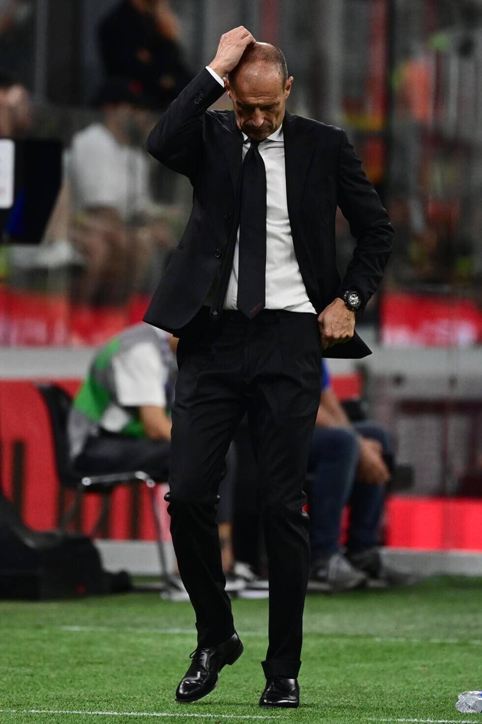 Massimiliano Allegri sur le banc