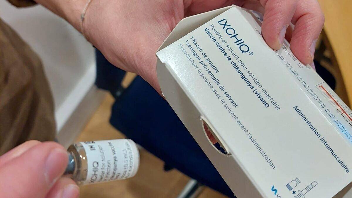 Vaccin IXCHIQ suspendu aux États-Unis, image du Parisien