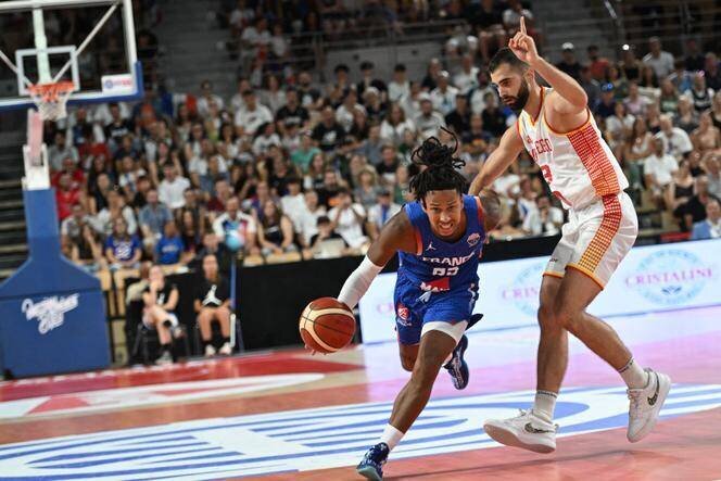 Matthew Strazel lors d'un match de préparation