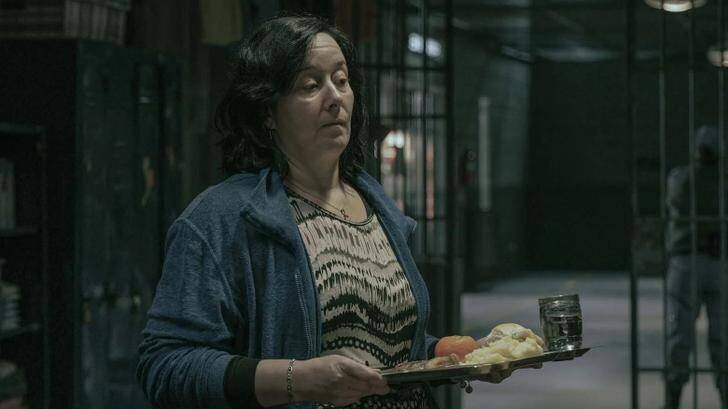 Gladys Guerra dans la prison de Quebrada