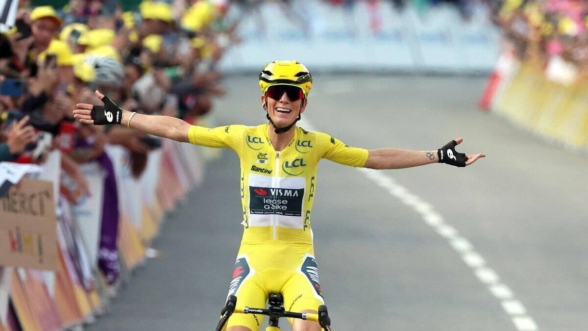 Pauline Ferrand-Prévot sur le tracé de Kigali