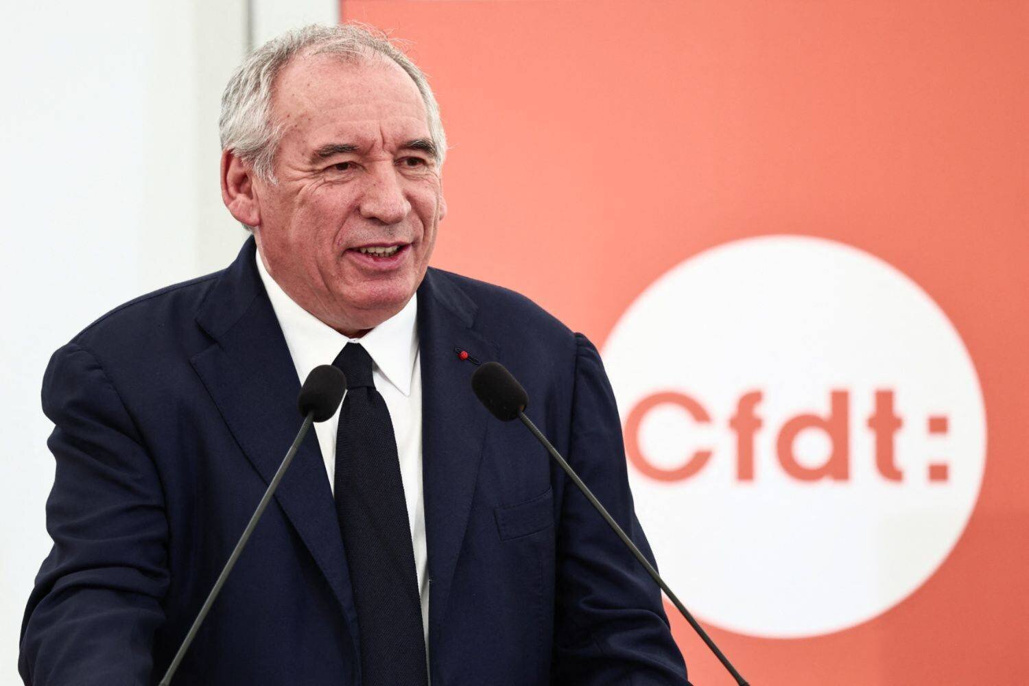 François Bayrou à l'université d'été de la CFDT