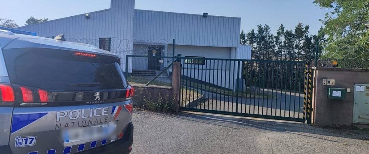 Parcours des caméras dans l’enceinte Loomis à Onet-le-Château