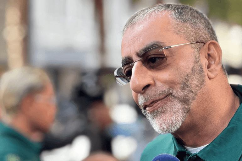 Intervenants lors de la veillée à la cathédrale Saint‑George