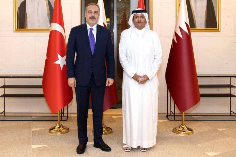 Rencontre entre Hakan Fidan et les autorités qataries