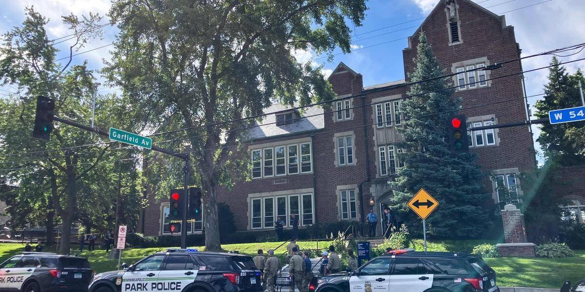 Intervention policière près de l’école catholique de Minneapolis