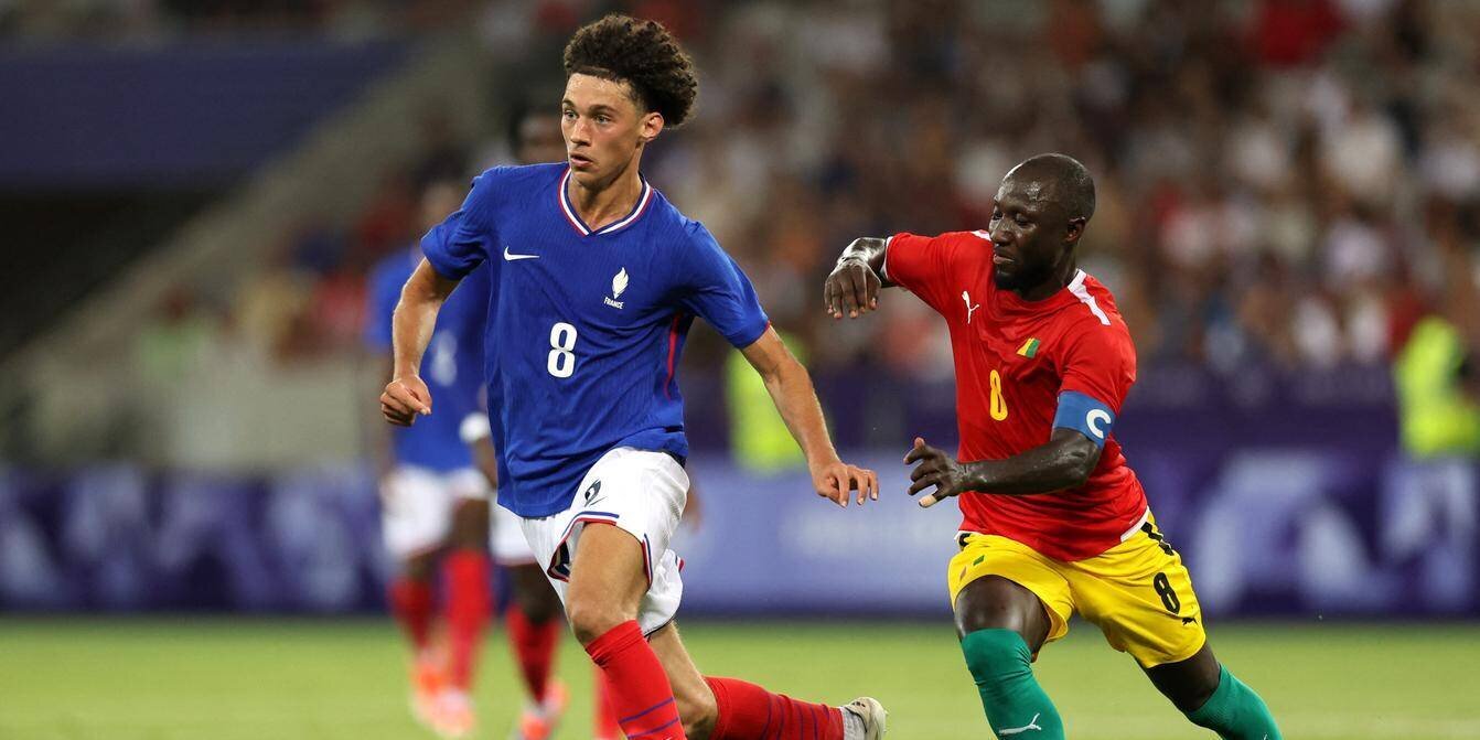 Photo d'un match de football international