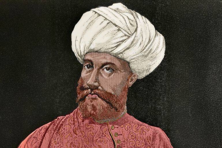 Portrait gravé de Hayreddin Barberousse