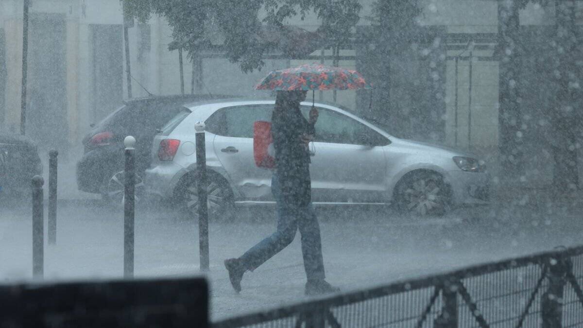 Orages et pluie sur PACA