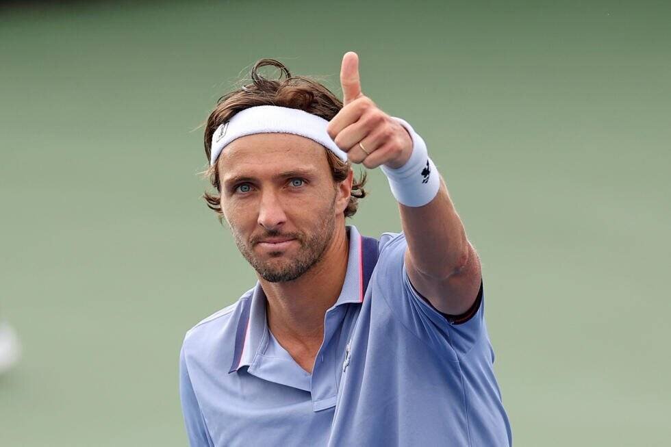 Arthur Rinderknech après sa victoire à l'US Open