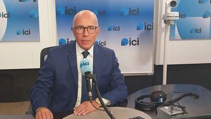 Éric Ciotti sur ICI Azur à Nice