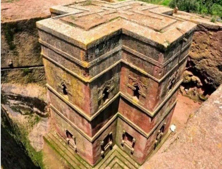Temples de Lalibela en Éthiopie