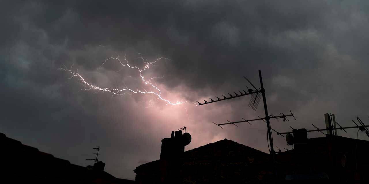 Orages dans le sud de la France