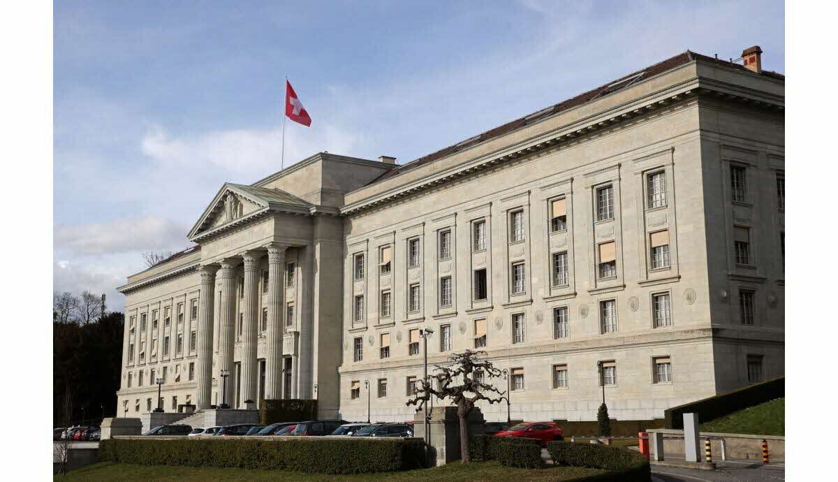 Tariq Ramadan lors d'un procès en Suisse