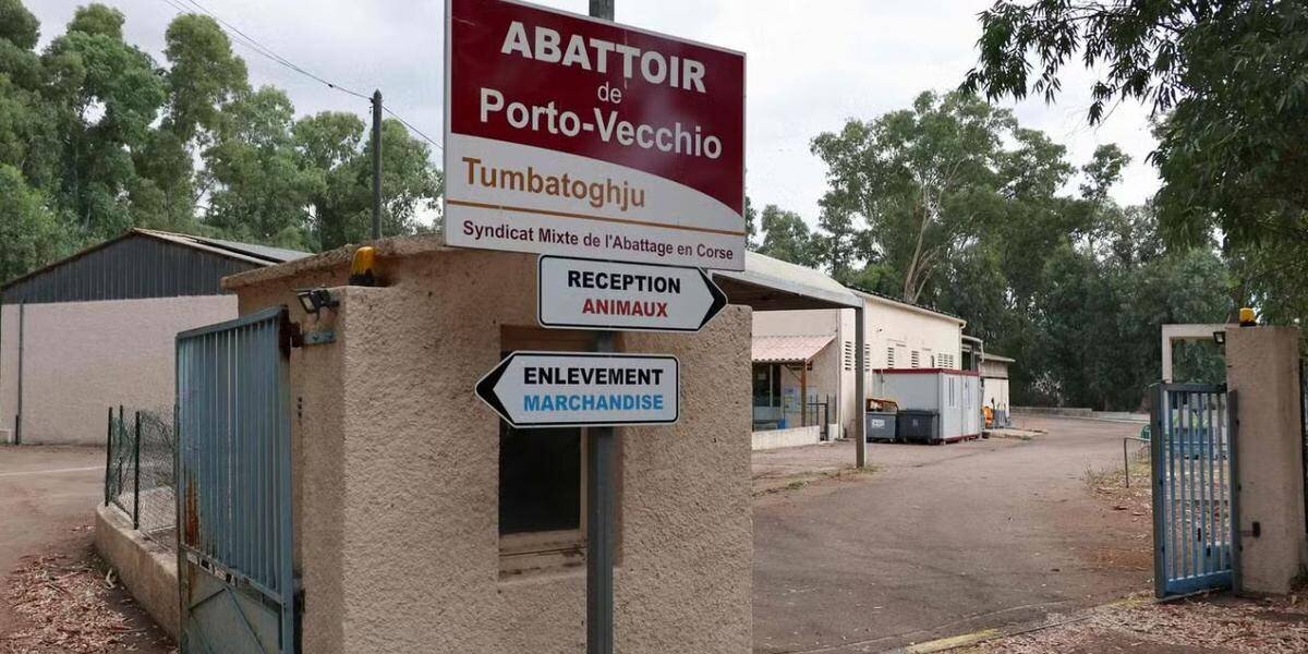 Abattoir corse: vue extérieure de l’établissement