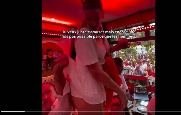 Capture de la scène lors des Fêtes de Dax, Dourthe