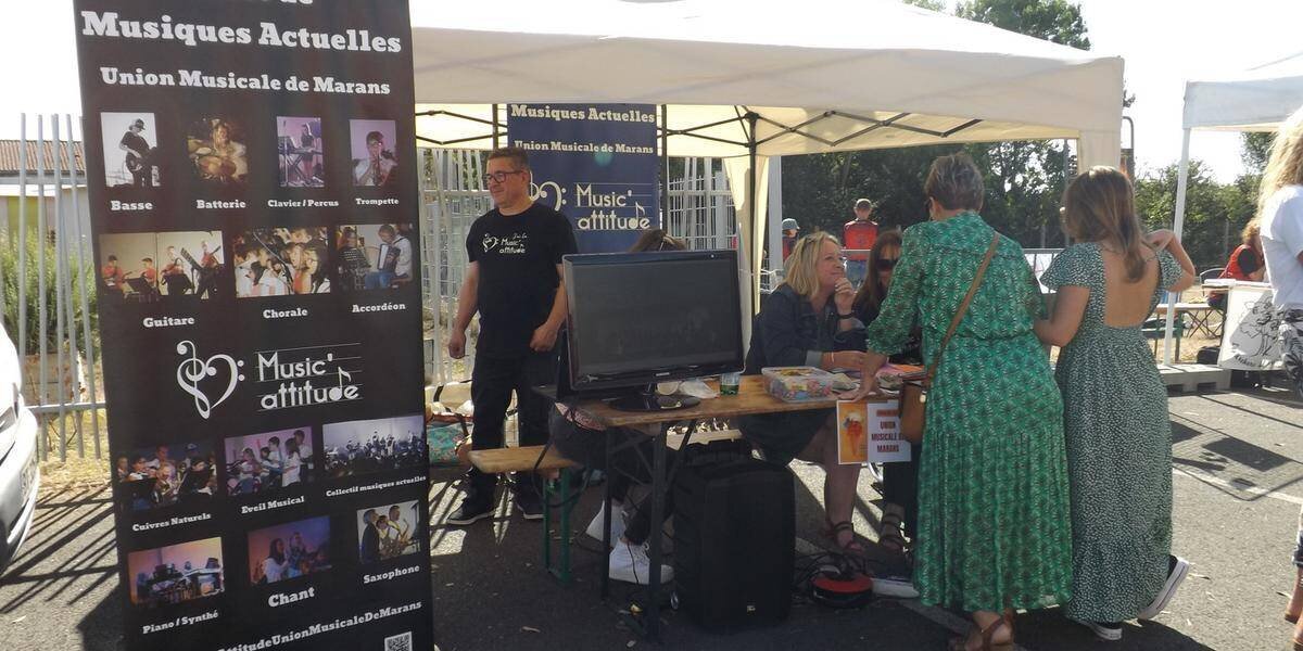 École Music’Attitude à Marans lors de la rentrée