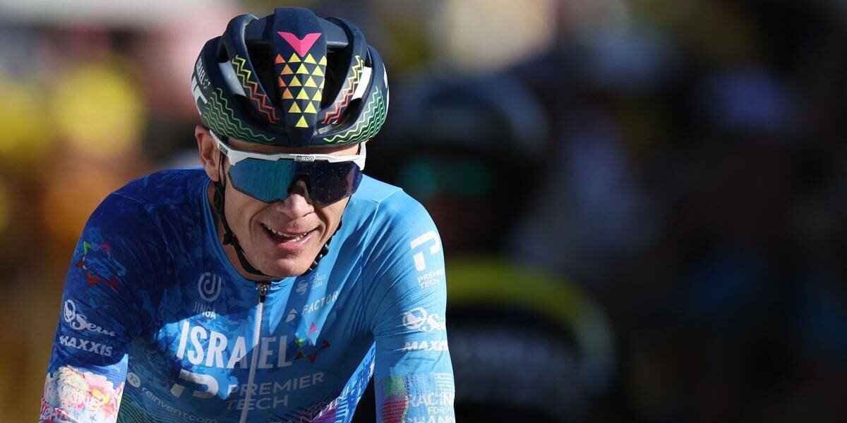 Coureur Christopher Froome blessé après un entraînement