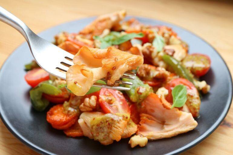 Pleurotes à la sauce tonnato