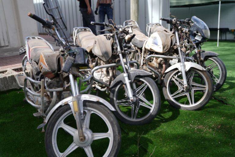 Vélos que l'unité a affirmé avoir retrouvés