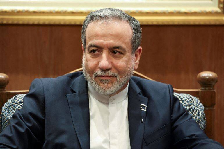 Le ministre des Affaires étrangères iranien Abbas Araqchi