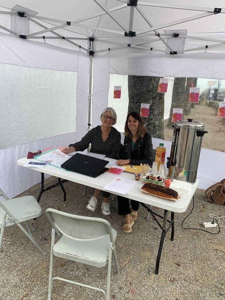 Vente de crêpes au forum des associations du Crotoy