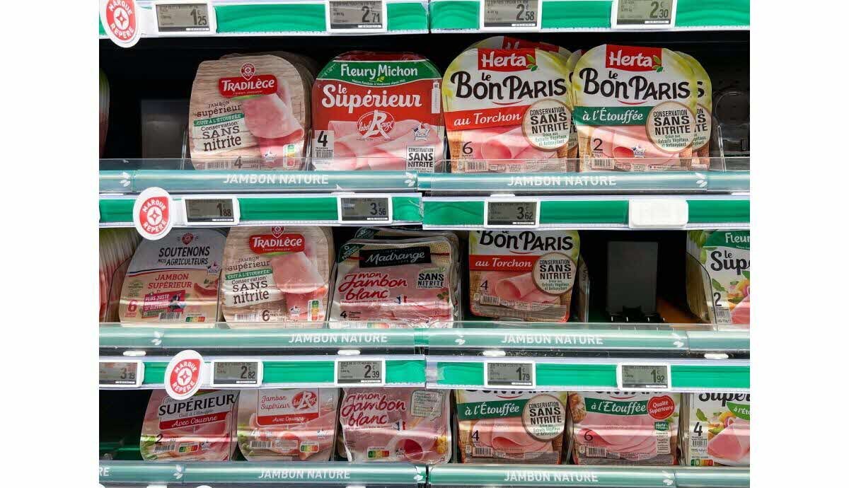 Images montrant les lardons Herta rappelés pour salmonelle